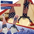 thumbnail image 2 of Wovilon 4Th Of July Patriotic Gnome Decorations With Led Light, Handmade Mr & Mrs Usa Gnomes Plush Table Ornaments Gift For Independence Day Memorial Day Presidents Day Veterans Day Armed Forces Day, 2 of 9