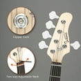 thumbnail image 6 of Glarry Electric 5 String Bass Guitar Full Size Burlywood, 6 of 8