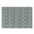 thumbnail image 1 of Dessert Cutting Board, Repeating Pattern of Yummy Cupcakes with Rose and Cherry Toppers on Hearts Backdrop, Decorative Tempered Glass Cutting and Serving Board, Small Size, Multicolor, by Ambesonne, 1 of 1