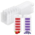 thumbnail image 2 of 150 Pcs Wax Melt Containers, 5-Cavity Wax Melt Clamshell Molds,Clear Empty Plastic Wax Melt Mold for DIY Candles Making, 2 of 7