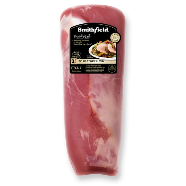 Smithfield Fresh Pork Tenderloin 2 Count, 1.5 3.4 lb