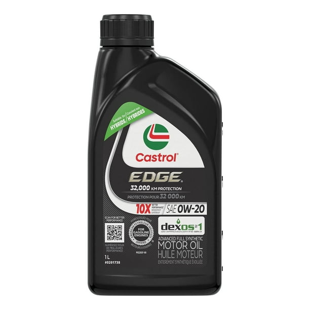 Castrol EDGE 0W20 Full Synthetic 1L - Walmart.ca