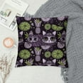 thumbnail image 2 of GOSMITH Cat Pineapples Palm Leaves Throw Pillow Covers Square Cushion Case Modern Home Decor Pillow Covers Decorative Pillowcase for Sofa Couch Bed Bedroom Living Room Pillow Cases, 2 of 5