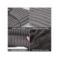 thumbnail image 4 of Luxtrada Winter Hats Scarf Set, Head Warmer Warm Winter Hats Neck Scarves Warm Knit Ski Beanie Hats for Men Women (Black), 4 of 8