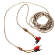 DRAFIDEEP Copper Car Audio Rca Cable Multi for Subwoofer Universal Compatibility