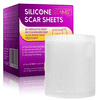 Silicone Scar Sheets (1.6”x 60”, 1.5M), UPGRADE Clear Scar Tape, Silicone Scar Strips,Applicable to all kinds of scar