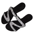 thumbnail image 1 of Lubelski Women Fashion Rhinestone Inlaid Anti-Slip Sandals Slippers Flip Flops Flat Shoes, 1 of 7