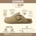thumbnail image 2 of Cushionaire Blain Genuine Suede Clogs for Women | Slip-On Mules with Memory Foam & Oversized Buckle | Non-Slip Comfort Clogs & Mules Shoes for Women, 2 of 22