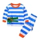thumbnail image 4 of Conjunto de pijamas de algodón para niños y niñas, ropa de dormir de 2 a 7 años, para invierno y otoño, novedad, 4 of 4
