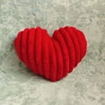 thumbnail image 4 of Red Heart Pillow Decorative Throw Pillows,Valentines Pillow,Heart Shaped Soft Fluffy Faux Fur Cute Pillows for Women Valentine Anniversary Couch Bed Bedroom Room Home Decor Aesthetic,1PC,15.8"x13.8", 4 of 5