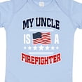 thumbnail image 4 of Inktastic My Uncle is a Firefighter Nephew Boys or Girls Baby Bodysuit, 4 of 5