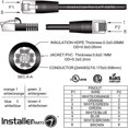 thumbnail image 3 of InstallerParts (10 Pack) Ethernet Cable CAT6 Cable UTP Booted 15 FT - Red - Professional Series - 10Gigabit/Sec, 3 of 5