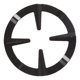 thumbnail image 2 of Soporte de Estufa Moka Perfecl Hierro Fundido Duradero 4 para Utensilios de Cocina Negro, 2 of 8