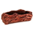 thumbnail image 5 of Ceramic Wood Plant Pot | Indoor Planter for Succulents & Flowers (Redwood Knotted), 5 of 6