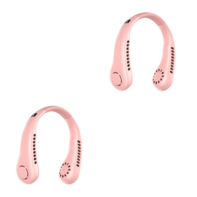 Yuarrent Ventilador de cuello colgante recargable portátil de ABS: manténgase fresco en cualquier lugar y en todas partes El volumen es Type1 NO1