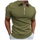 thumbnail image 1 of Camiseta de manga corta para hombre, informal, de verano, lisa, para vacaciones, para el día a día, 1 of 5