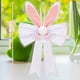 thumbnail image 3 of Xihbxyly Adornos de Pascua, Diseño de Orejas Iluminadas, Tela Suave, para Uso En Interiores y Exteriores, Ideal para Puertas y Ventanas, Un Pequeño Detalle Exquisito para Dormitorio y Chimenea (1 Jue, 3 of 7