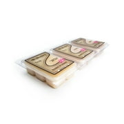 Vanilla Wax Melts Variety Pack - 3 Highly Scented 3 Oz. Bars - Made With Natural Oils - Vanilla Bean, Vanilla Maple, Cinnamon Vanilla - Air Freshener Cubes Collection