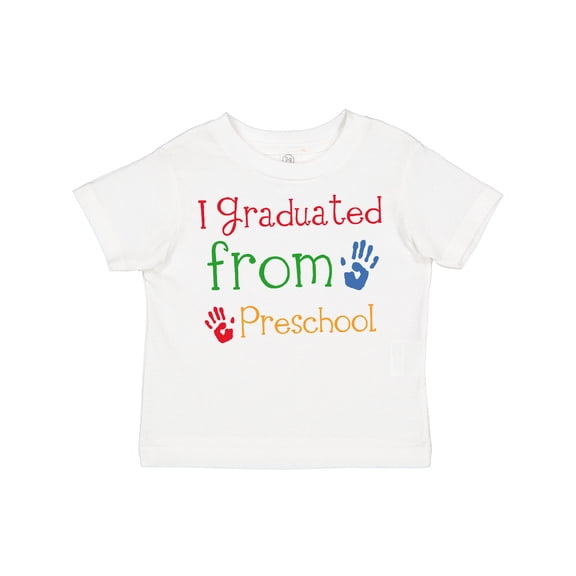 Inktastic I Graduated from Preschool Boys or Girls Toddler T-Shirt