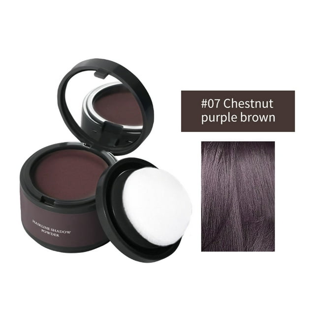 Hairline Grooming Shadow Powder Retouching Filling Forehead Hairline Reissue Multi Color, Hair Dye