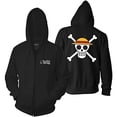 thumbnail image 2 of Sudadera con capucha de One Piece para hombre y niño, jersey de manga larga con estampado de Anime de mono D Luffy Roronoa Zoro, 2 of 4
