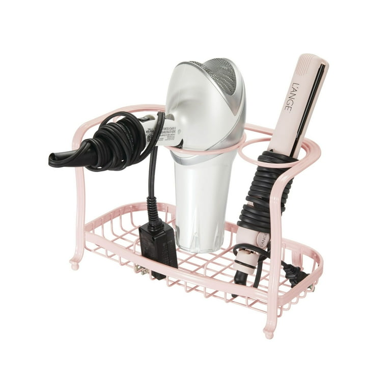 mDesign Metal Hair Care Styling Tool Organizer Holder