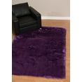 thumbnail image 2 of United Weavers Bliss Shag Area Rug 2300 00117 Nubia Purple Thick Soft 5' 3" x 7' 2" Rectangle, 2 of 5