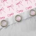 thumbnail image 4 of Manfei Girly Pink Bowknot Blackout Curtains Set of 2 (52x84 Each), Cartoon Princess Bowknot Window Curtains, Teen Boy Girl Kid Curtains and Drapes, Curtains and Drapes Room Decor, 4 of 6