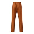 thumbnail image 5 of Blekii Men's Plaid Suit Pants, Business Casual Trousers with Classic Cut, Solid Color Versatile Dress Pants, Comfortable Fabric for Office Wear, Refreshment Style for Spring/Summer,, 5 of 5