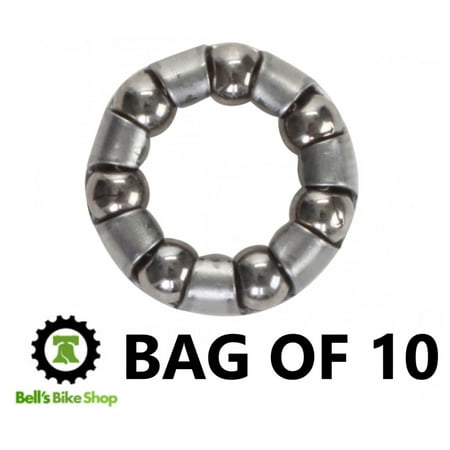 Sunlite Bicycle #13 Hub Retainer Bearing 7x1/4" for 3/8" Hub Axle - Bag of 10