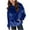 Blue, variant on Cute Hoodies for Teen Girls Camouflage Girls Oversized Colorblock Sweatshirts Kids Fashion Fleece Drop Shoulder Pullover 5-14 Years School Uniform Sweater