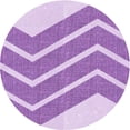 thumbnail image 1 of Ahgly Company Machine Washable Indoor Round Transitional Blossom Pink Area Rugs, 8' Round, 1 of 7