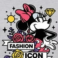 thumbnail image 3 of Disney - Minnie Mouse - Fashion Icon - Juniors Fitted Graphic T-Shirt, 3 of 5
