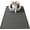 Black, variant on Cat Litter Box Mat Silicone Kitty Litter Mat 24" X 16" Waterproof Non-Slip Floor Protector Dark Gray