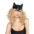 thumbnail image 1 of Leg Avenue Women's Feline Femme Fatale Mask Costume Accessory Black One Size, 1 of 3
