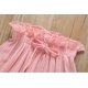 thumbnail image 4 of Conjunto de playa de verano para niña REDARER: camiseta estampada + pantalón de gasa fruncido, corte holgado con volantes, talla 3-4 años, 4 of 5