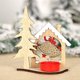 thumbnail image 4 of Matsuzay Adornos navideños de Decoración de Candelabro Brillo Pintado a mano Adorno Accesorios de fiesta Regalos de Año Nuevo Adornos Kits de decoración para fiestas Campana Matsuzay HA070161-02, 4 of 6