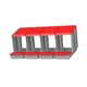 thumbnail image 3 of Caja para gallinas ponedoras, fácil de limpiar, ideal para granjas avícolas. rojo, 3 of 9