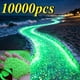 thumbnail image 1 of CaiYueKe Glow in the Dark Garden Rocks, 3-5mm Fluorescent Gravel, Glowing Landscape Stones, DIY Glow Stones for Pathway Aquarium, Night Glow Pebbles, Luminous Sand for Outdoor Decor, 1 of 8