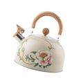 thumbnail image 1 of Hervidor con silbido multifuncional, tetera para café, té, olla de ebullición rápida de 3L, hervidor de agua con mango de madera para viajes y, 1 of 9