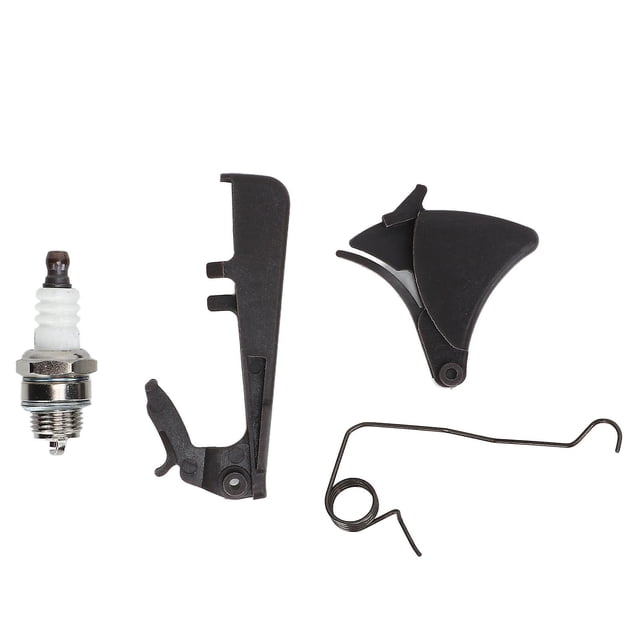 Gasoline Chainsaw Spark Plug Kit, ABS Iron Throttle Trigger, Spark Plug for Husqvarna 340 345 346XP 350 351 353 357XP 359