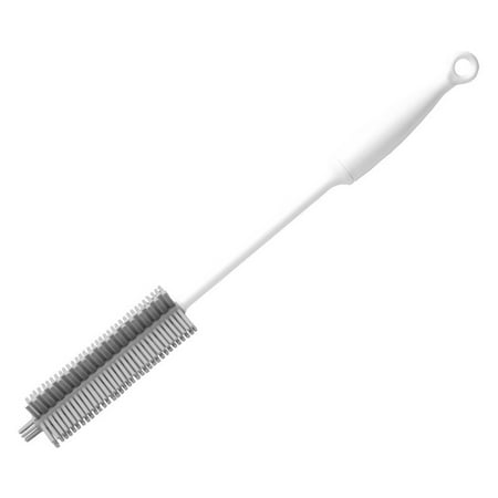 

JULYING Silicone Cleaning Brush Long Handle Wash Cup Brushes with Hanging Hole for Home Kitchen Milk Bottle Glass Cup Clean Supplies Cups Scrubbing Cleaner