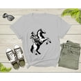 thumbnail image 7 of Cool Horse Pony Lover Gift Shirt For Men Women Kids Girls Boys Aesthetic Cowboy Horseback Rider Tshirt Graphic Sunset Silhouette T-shirt, 7 of 7
