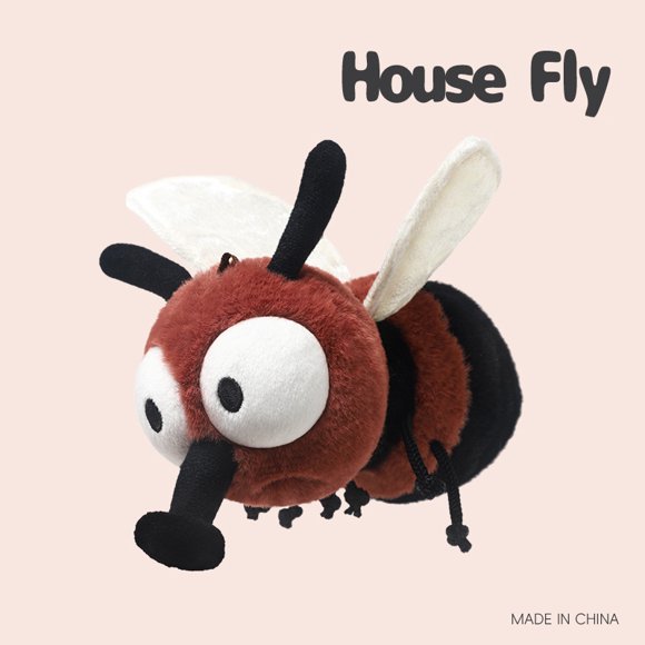 Red Fly Plush Toy Cute Dodo Dodom Plush Toy