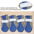 thumbnail image 2 of Zapatos para perros Pet Paw Protector Boot Puppy Zapatillas antideslizantes (Azul oscuro S) JShteea Libre de BPA, 2 of 8