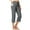 Grey, variant on Women's Yoga Capris Pants High Waist Leggings Straight Leg Athletic Exercise Workout Crop Capris 21" Soft Loose Yoga Pants for Women Yoga Pants with Ruched Womens Yoga Pants Flare Yoga Pants Men Girls