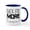 White/Navy Inside, variant on CafePress - Back For More Mugs - 11 oz Ceramic Mug - Novelty Coffee Tea Cup