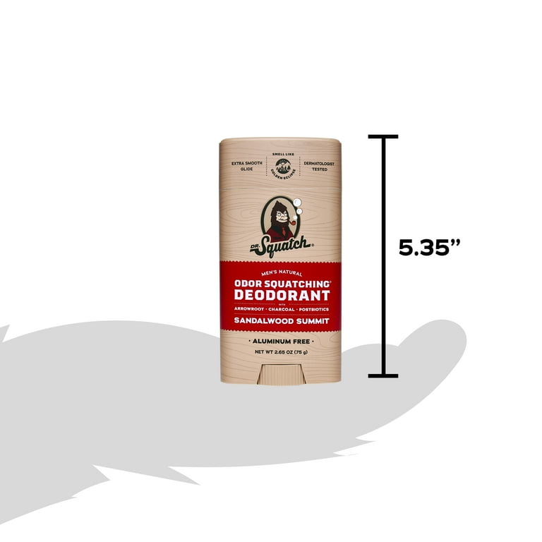 Dr. Squatch Aluminum Free Natural Deodorant Stick