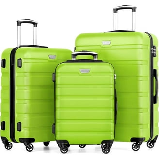 Dejuno Tutin 3-Piece Hardside Spinner Luggage Set With TSA Lock