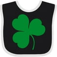 thumbnail image 3 of Inktastic Irish Green Shamrock Boys or Girls Baby Bib, 3 of 4